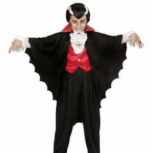 Vampir Umhang mit Kragen