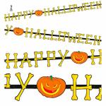 Girlande Happy Halloween