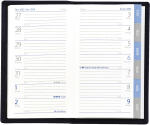 2026 GÜSS Taschenkalender, PVC schwarz m. Reg.