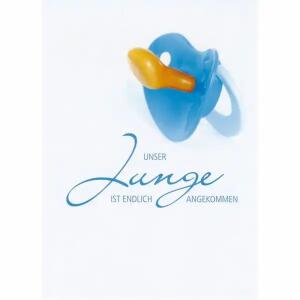Geburtskarte Junge