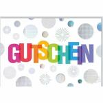 Gutscheinkarte bunte