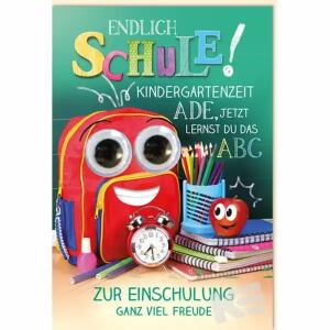 Glückwunschkarte Endlich
