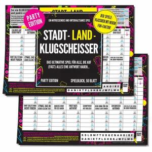 Spielblock Stadt Land