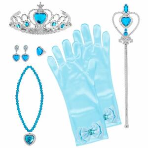 Prinzessin-Set blau
