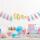 Girlande The Big Reveal  2,40m mit Quasten, Papier,, Amscan