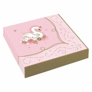 Servietten 33x33cm  Princess for a Day, Amscan