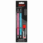 Feinminenstifte 2er  Visuclick 0,7mm HB, pink und blau,...