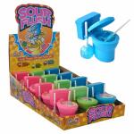 Sour Flush Lutscher  mit Brausepulver 12x 39g,...