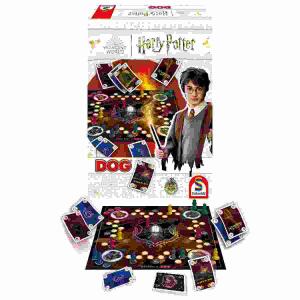 Brettspiel DOG Harry  Potter, Familienspiel mit 78 Spielkarten, 17 Figuren,, Spielplan und Spielanleitung,, für 2-4 Spieler,, Spieldauer ca. 30 min,, ab 8 Jahren, Schmidt Spiele