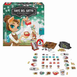 Gesellschaftsspiel Café  del Gatto, ab 8 Jahren, für 2-5 Spieler,, Spieldauer: ca. 30 Min.
