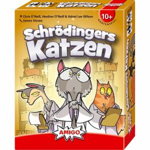 Kartenspiel Schrödingers  Katzen ab 10 Jahren, 2-6 Spieler, 20 Minuten Spielzeit
