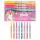Filzstifte Set Ylvi  Glossy, Set mit 8 Filzstiften, metallische Schimmer