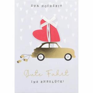 Klappkarte Gruß von  Herzen Motiv 047, DEPESCHE