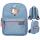 Rucksack Miss Melody  MY LITTLE FARM, Pferde-Motiv, mit abgetrenntem Extra-Fach innen, Material: 100% Polyester