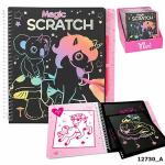 Malbuch Ylvi  Magic Scratch Book, 20 schwarze Seiten, ein...