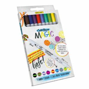 Pinselstifte Calli.Brush  Magic Set 9+1, 10 Farben sowie 1 Magic Stift zum Verändern der Farben, ONLINE