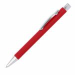 Kugelschreiber Soft Metal  Classic Red, Schreibfarbe:...