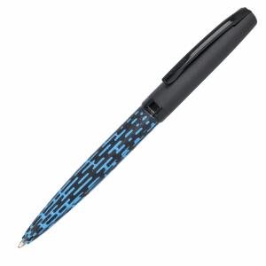 Kugelschreiber Eleganza  Funky Blue, Schreibfarbe: schwarz; Großraummine, ONLINE
