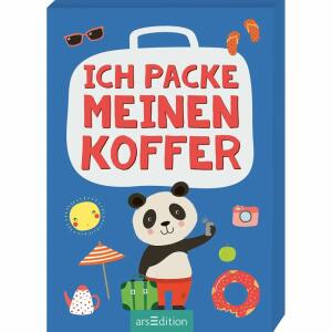 Kartenspiel Ich packe  meinen Koffer, Kartenbox, ab 5 Jahren,, Ars Edition