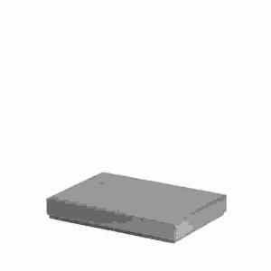Kartonage Boxline taupe  155x215x30mm, für A5, Rössler
