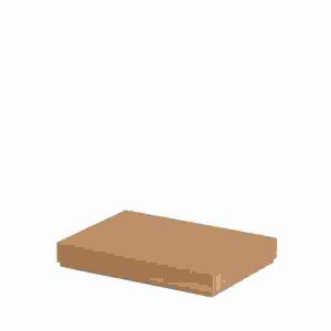 Kartonage Boxline Kraft  155x215x30mm, für A5, Rössler