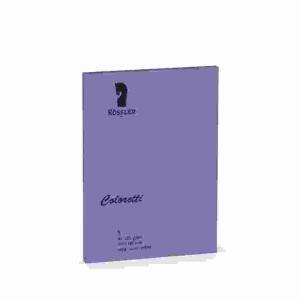 Karten Coloretti A6 hd  225g lila 5er