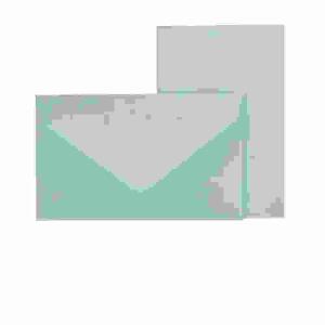 Kartenpack 53x85mm  Eucalyptus, Inhalt: 5 Briefumschläge, 5 Karten