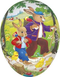 Nestler Papp-Osterei 35 cm Wanderschaft o. Motivwahl