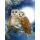 Diamond Painting Eulen  50x40cm, Inhalt: farbig sortierte Steine, eine Schale,, Stift, Wachs,, ab 5 Jahren