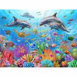 Diamond Painting  Korallenriff 50x40cm, Inhalt: farbig...