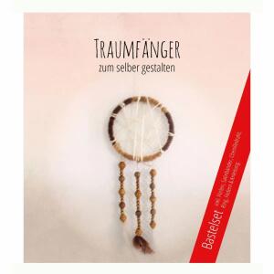 Traumfänger Bastelset  natur 13 cm