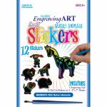 Kratzsticker Safari  14x20,3cm rainbow 12er,...