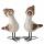 Deko-Möwe Simon H:18cm  beige/schwarz sortiert, 2fach sortiert; Farben: beige, schwarz, braun;, Material: Keramik, Boltze