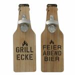 Flaschenöffner Conny  auf Holzbrett sortiert, 2fach...