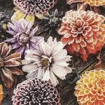 Serviette 25x25cm FSC-Mix  Frosted Dahlia, 3-lagig, 20...