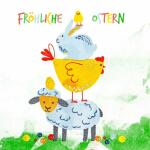 Serviette 33x33cm FSC-Mix  Fröhliche Ostern,...