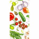 Serviette 33x33cm FSC-Mix  Tasty Vegetables, 3-lagig, 16...