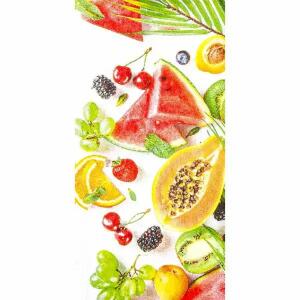 Serviette 33x33cm FSC-Mix  Tropical Fruits, 3-lagig, 16 Stück