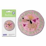Aufbügler GIRLS BEALENA  PRINCESS CLUB 5,5cm