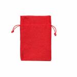 Kordelsäckchen  13x18cm rot