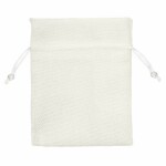 Kordelsäckchen  10x13cm beige