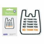 Aufbügler NO THANK YOU  5,2x6cm