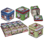 OOTB Quadratische Metall-Box Christmas
