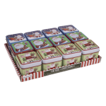 OOTB Quadratische Metall-Box Christmas