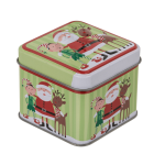 OOTB Quadratische Metall-Box Christmas