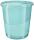 Papierkorb ColourBreeze  14l transparent blau, Leitz