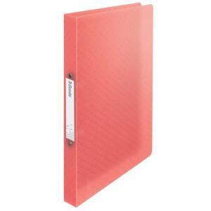 Ringbuch A4 2 Ringe 25mm  PP ColourBreeze koralle, Leitz