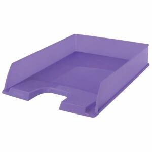 Briefkorb ColourBreeze  A4 transparent lavendel, Leitz