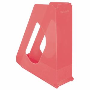 Stehsammler ColourBreeze  A4 transparent koralle, Leitz