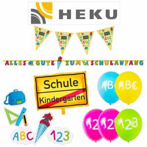 Set Dekoration  Schulanfang